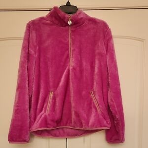 Cozy Magenta Teddy Jacket